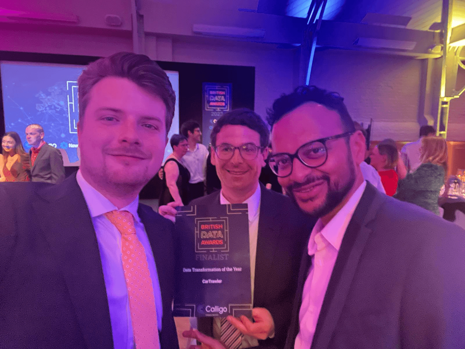 TUVA HITS THE BRITISH DATA AWARDS 